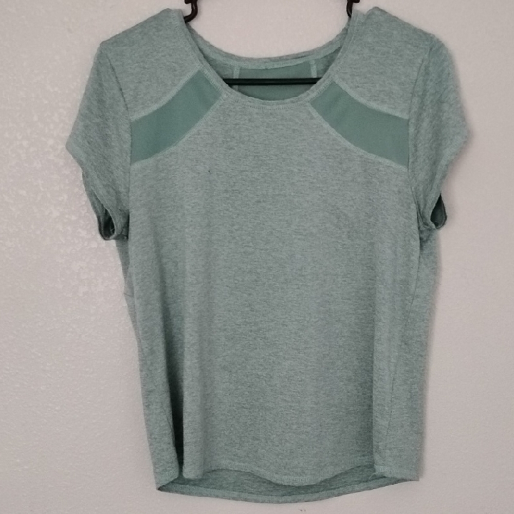 Green Short Sleeve Sweatshirt Tee